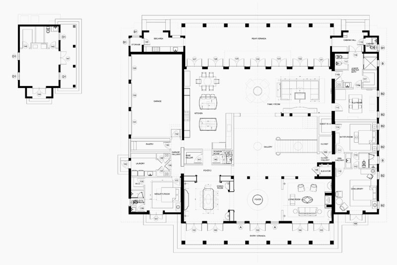 Floor Plan for Residence